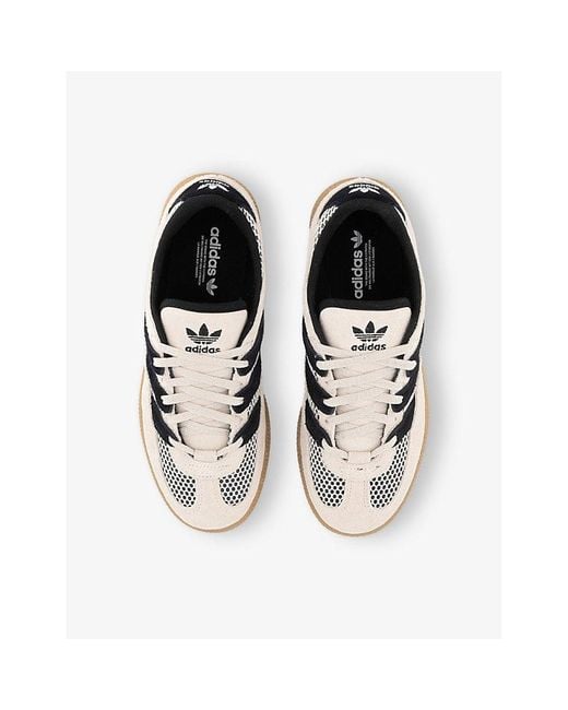 Adidas Multicolor Handball Spezial St Suede And Mesh Low-Top Trainers