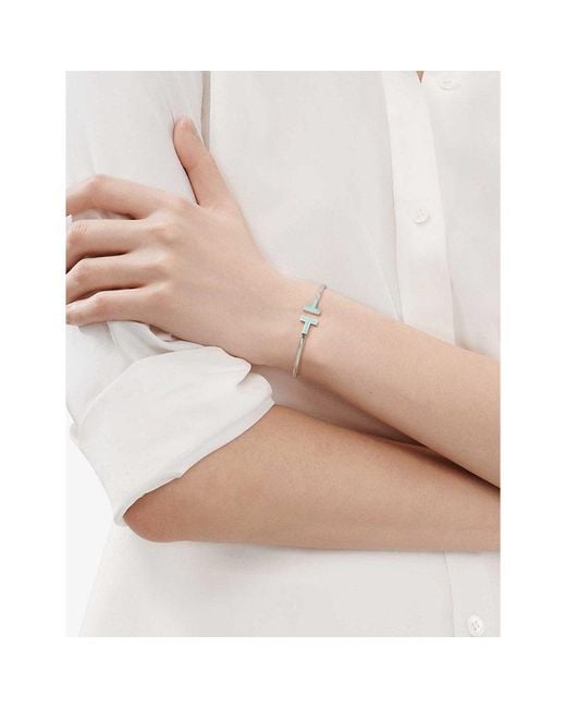 Tiffany & Co White Tiffany T 18Ct- And Bracelet