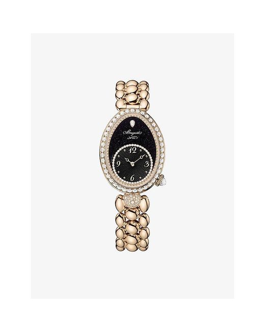 Breguet Metallic Reine De Naples 8925 18Ct Automatic Watch 25Mm