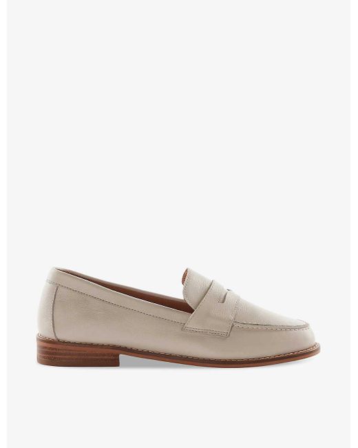 Dune Multicolor Ginelli Penny Leather Loafers