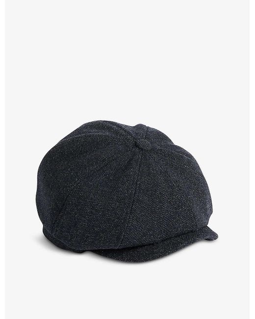 Ted Baker Ventt Textured Wool-blend Cap 