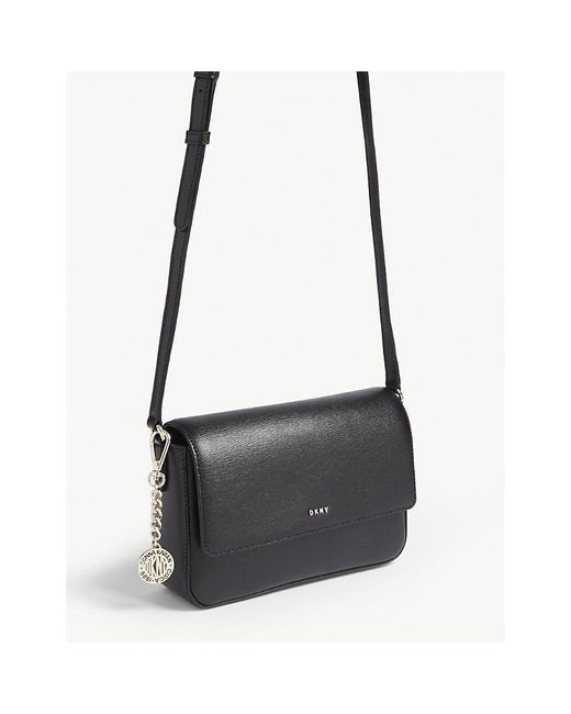 Dkny Bryant Medium Tote Handbags Black/Gold : One Size