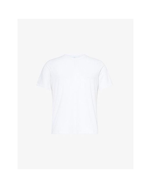 vuori White Current Tech Stretch-Woven T-Shirt for men
