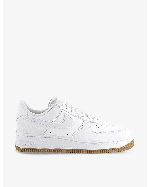 Nike White Air Force 1 Low-top Leather Trainers