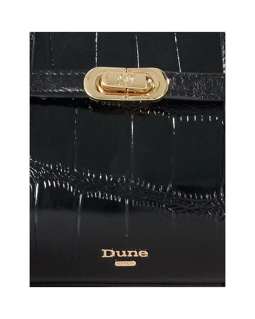 Dune Black Depend Leather Shoulder Bag