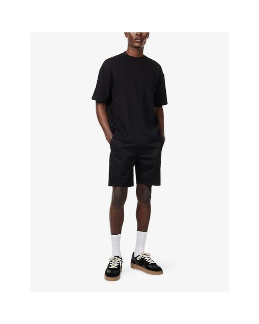 Arne Black Everyday Luxe Cotton-Blend T-Shirt for men