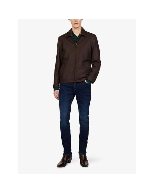 Vingt Quatre Blue Taylor Slim-Fit Denim Jeans for men