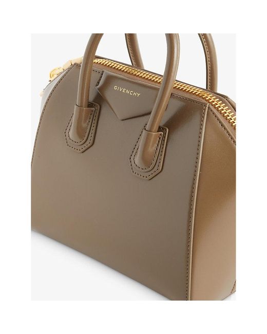 Givenchy Natural Antigona Mini Leather Tote Bag