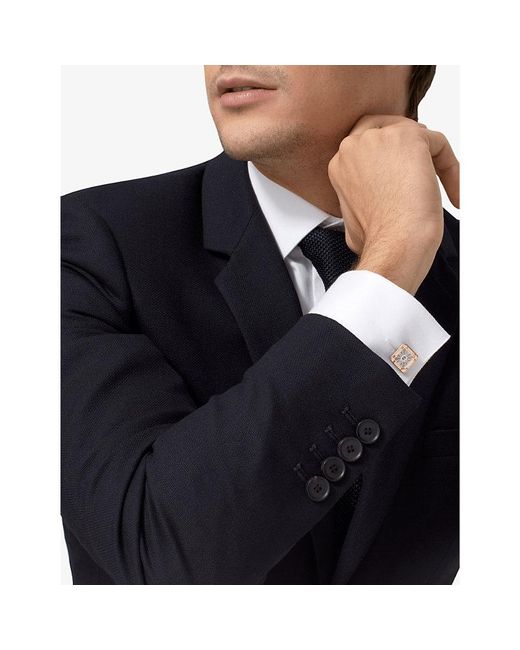 Cartier White Santos De - And Sterling Cufflinks for men
