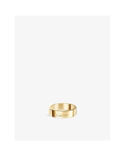 Cartier Metallic C De 5Mm 18Ct- Wedding Ring for men