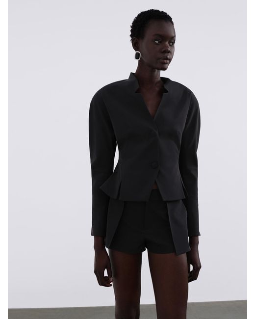 Sélone Black Elen Sculpt Blazer