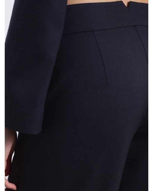 Sélone Blue Maren Wide-Leg Trousers