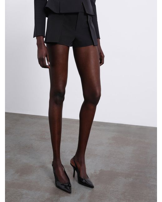 Sélone Black Elen Double Layer Shorts