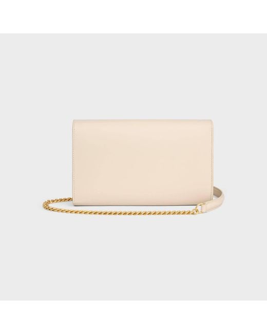 Céline Natural Envelope Wallet On Chain