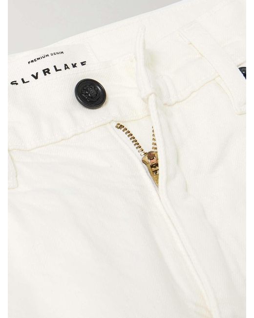 SLVRLAKE Denim White Belt Loop Jeans