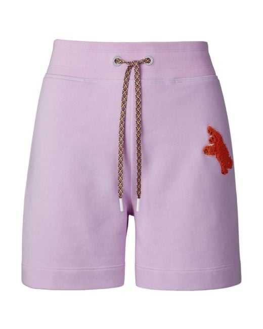 Canada Goose Purple X Paola Pivi Muskova Drawstring Shorts