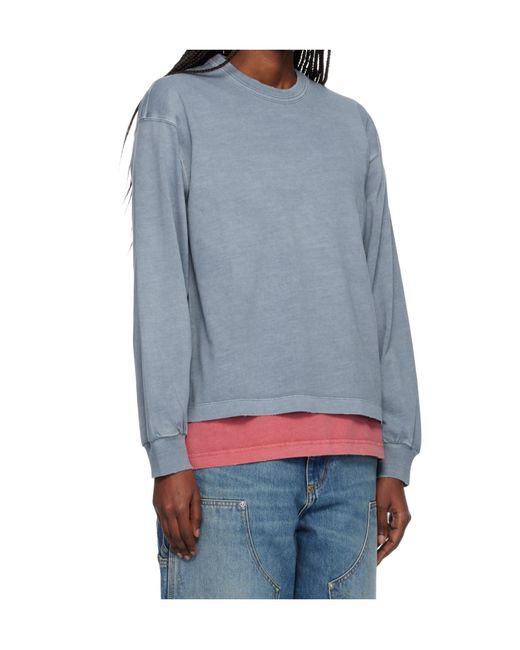 Carhartt Blue W' L/ Torion T-Shirt