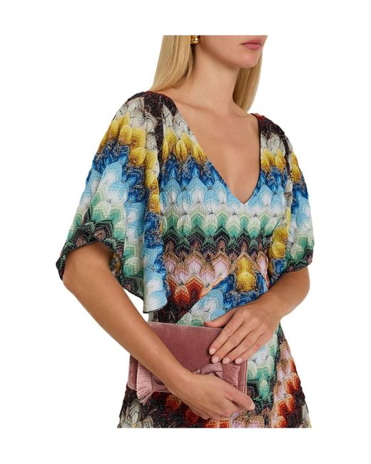 Missoni Blue Lace Dress