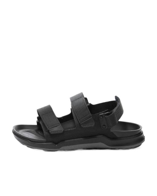 Birkenstock Black Milano Touch-Strap Sandals for men
