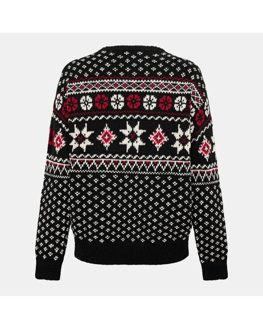 Polo Ralph Lauren Black Crew Neck Jumper for men