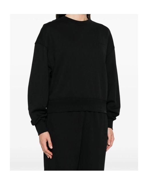Calvin Klein Black Cotton Sweatshirt