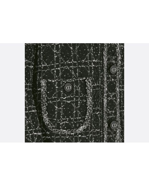 Dior Black Macrocannage Jacket