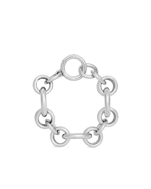 Céline White Charms Heritage Chunky Bracelet for men