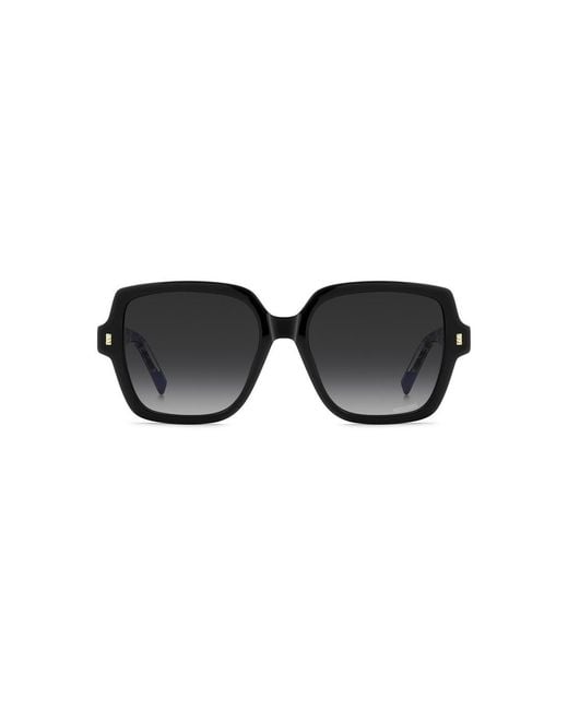 Missoni Metallic Square-Frame Sunglasses
