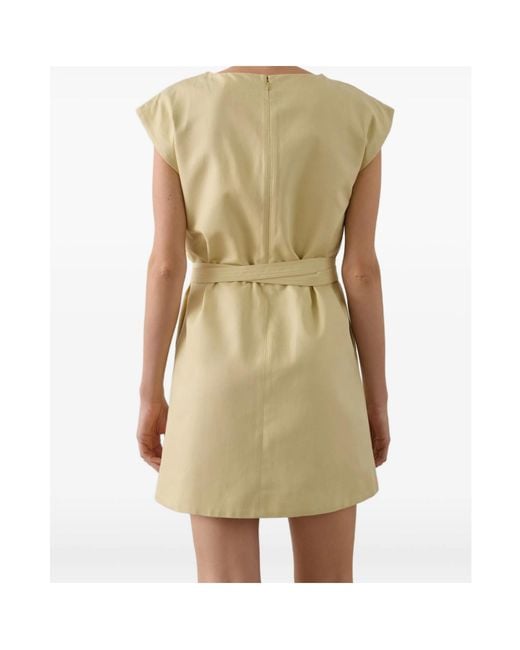 Soeur Natural Sleeveless Dress