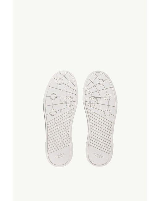 Moncler Gray Vera Leisure Suede Sneakers for men