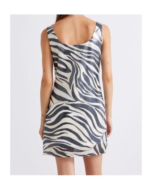 Marella Multicolor Sequinned Mini Dress
