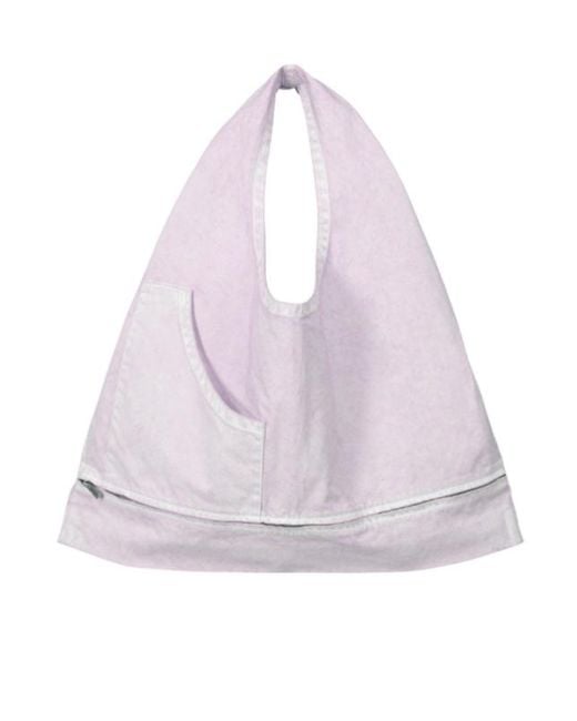Issey Miyake Multicolor Sculptural Panel Shoulder Bag