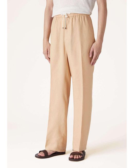 Loro Piana Natural Heirai Trousers for men