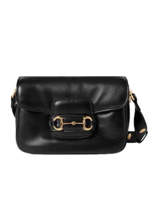Gucci Black Horsebit 1955 Mini Shoulder Bag
