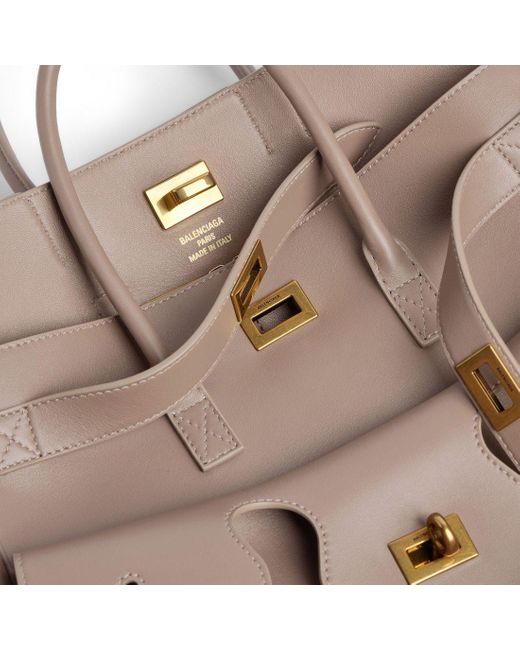 Balenciaga Natural Bel Air Carry All Bag Small