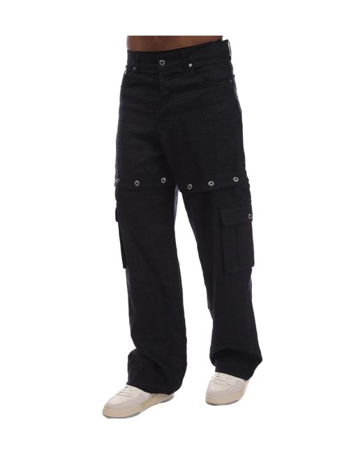 Off-White c/o Virgil Abloh Black Classic Versatile Trousers for men