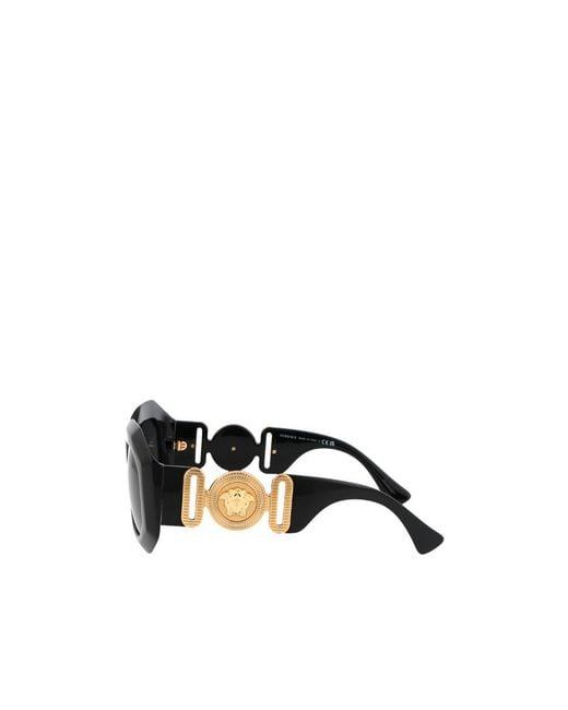 Versace Multicolor Eyewear Irregular Frame Sunglasses