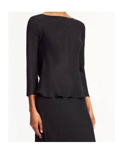 By Malene Birger Black Laura Blouse