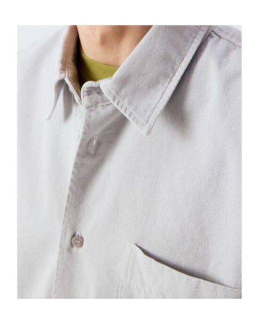 American Vintage Gray Long Sleeve Shirt for men
