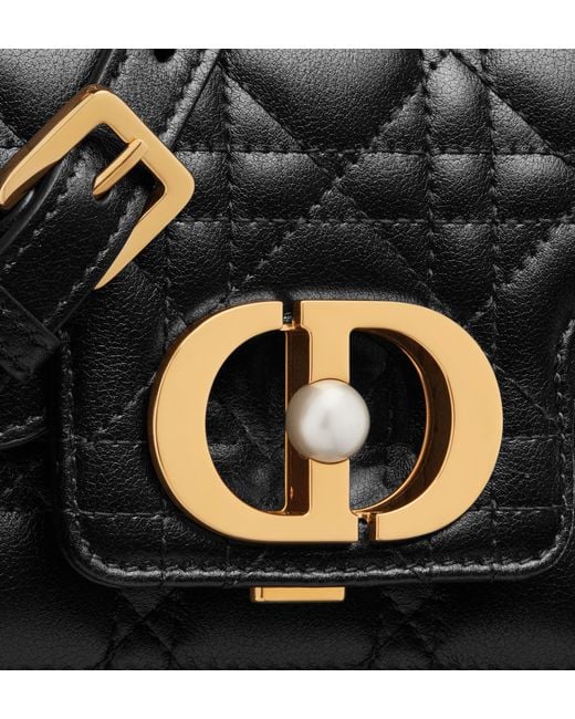 Dior Black Mini Jolie Top Handle Bag
