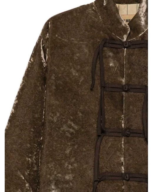 Uma Wang Brown Long-Sleeve Jacket for men