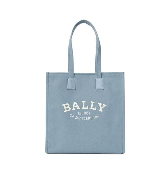 Bally Blue Logo Handbag