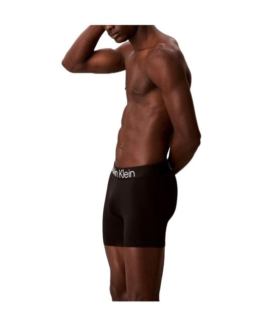 Calvin Klein Black Solid Color Single Boxer for men