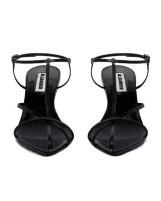Jil Sander White Pointed-Toe Heeled Sandals