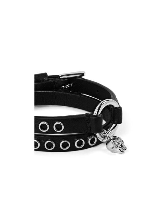 McQueen White Simple Bracelet