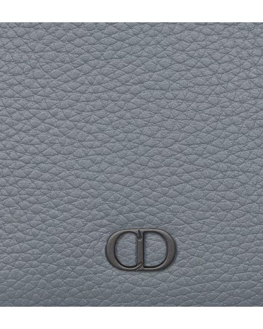 Dior Gray Cd Icon Bifold Wallet for men