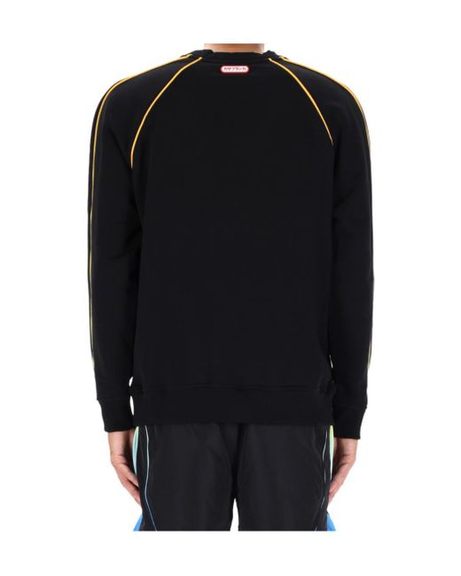 Casablanca Black Relaxed Fit Sweatshirt for men