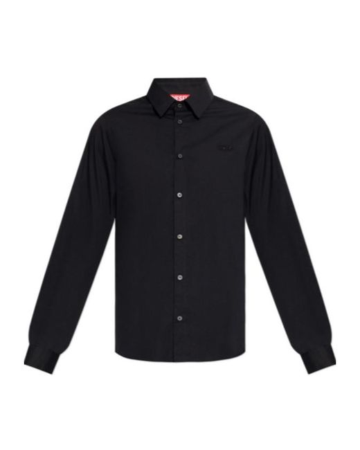 DIESEL Blue Skinny Epcl Slim Fit Shirt for men