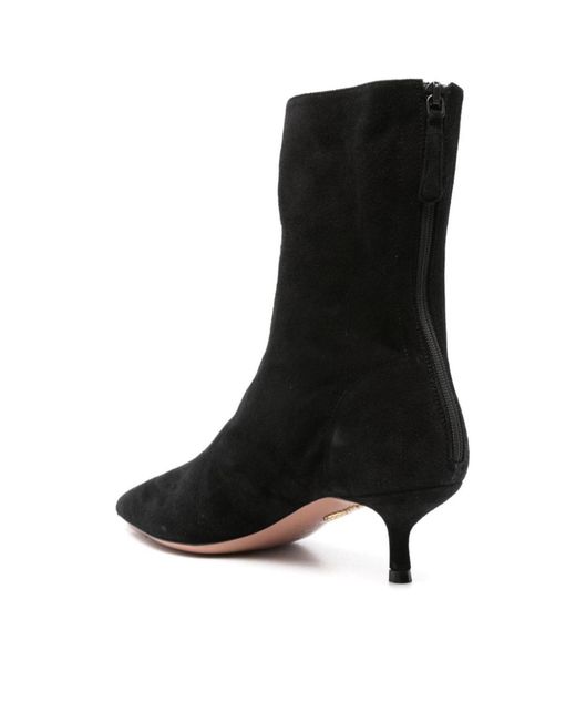 Aquazzura Black Montmartre 50 Bootie