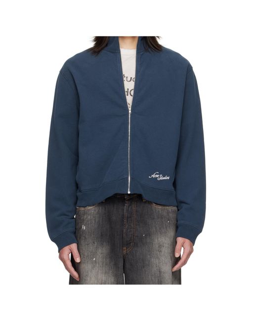 Acne Blue Sweatshirt for men